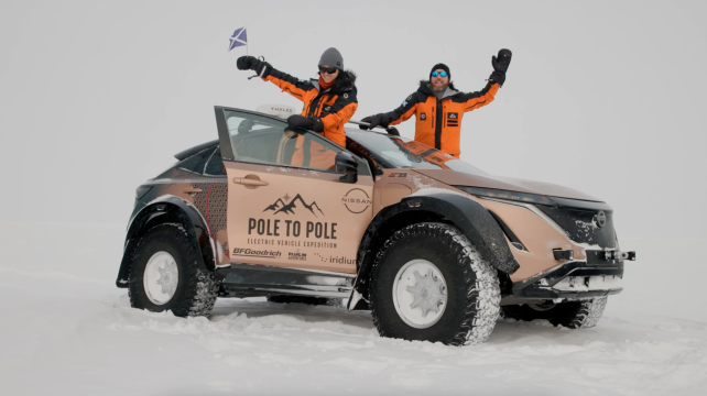 創(chuàng)造不凡！ARIYA艾睿雅成為史上首臺(tái)成功跨越南北兩極的純電動(dòng)車！